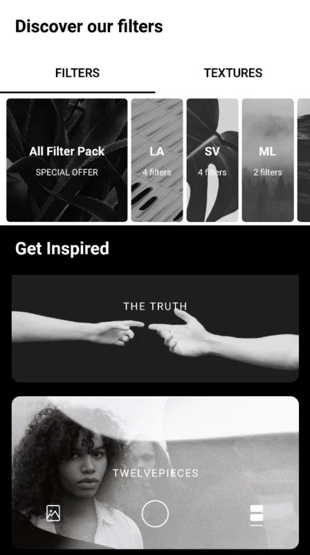 Hypocam for Android - Edit Photos with Black & White Filters