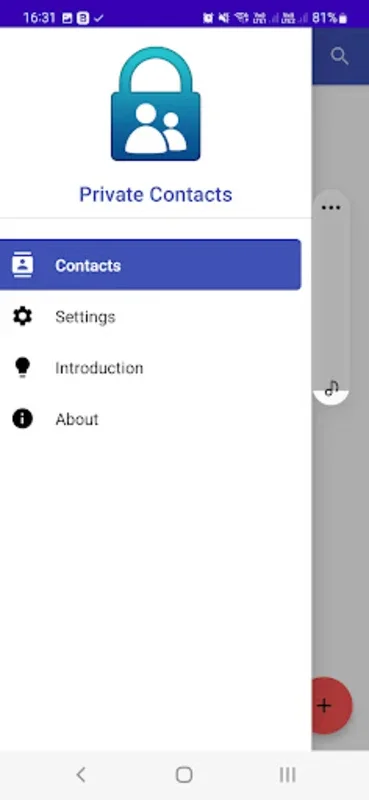 Private Contacts for Android - Manage Contact Privacy