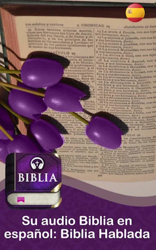 La Biblia hablada en Español for Android - Spiritual Audio Bible