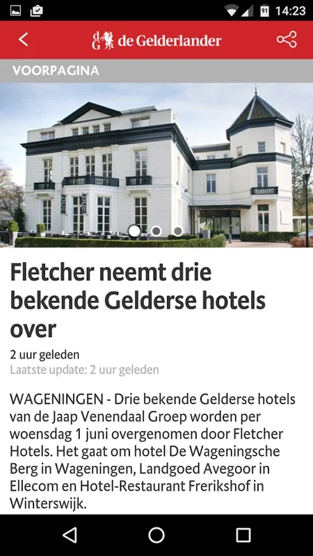 Gelderlander for Android: Valuable Local Content App