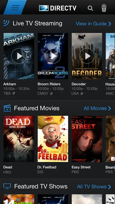 DIRECTV for Android - No Downloading Needed, Just Enjoy