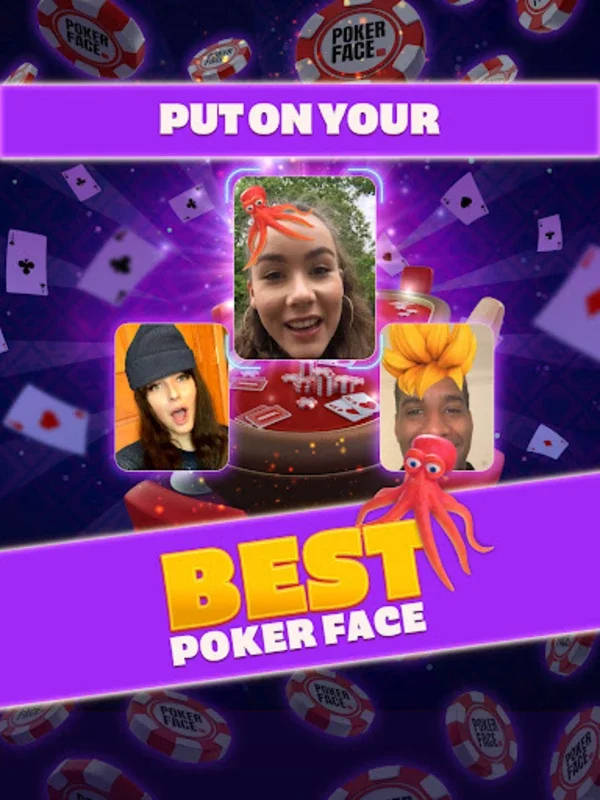 Poker Face: Texas Holdem Poker for Android - Immersive Poker Experience