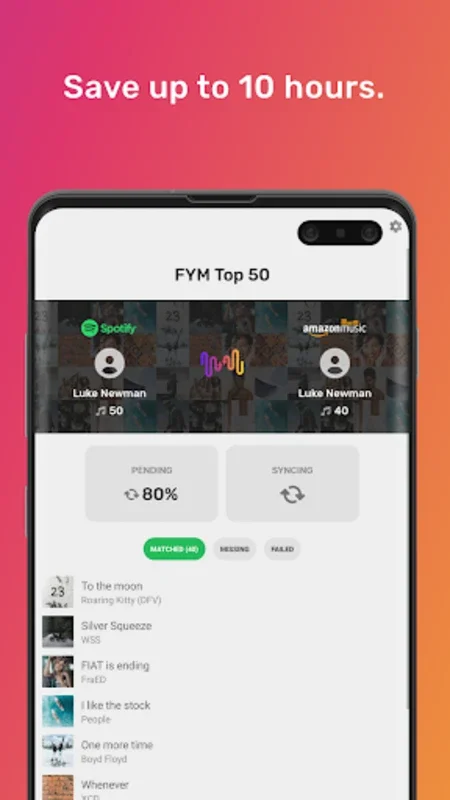 FreeYourMusic - Easy Transfers for Android: Seamless Music Playlist Transfers