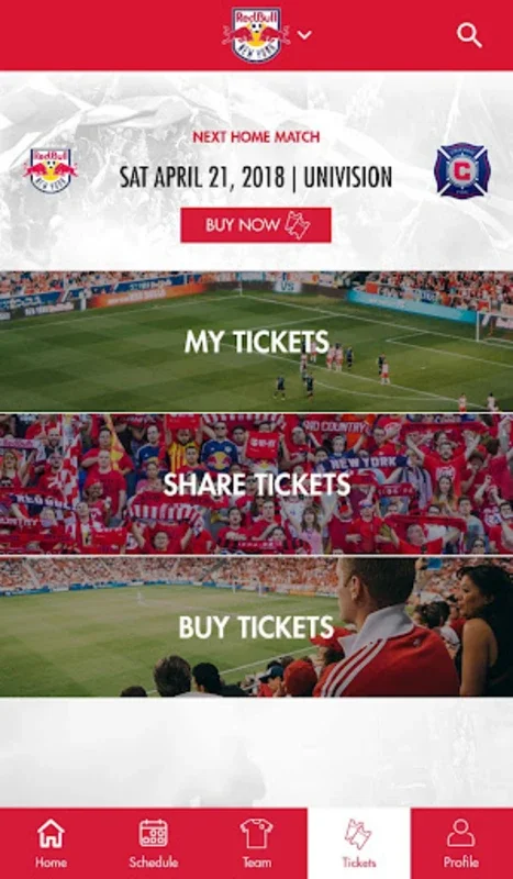 NY Red Bulls for Android - Ultimate MLS Fan App