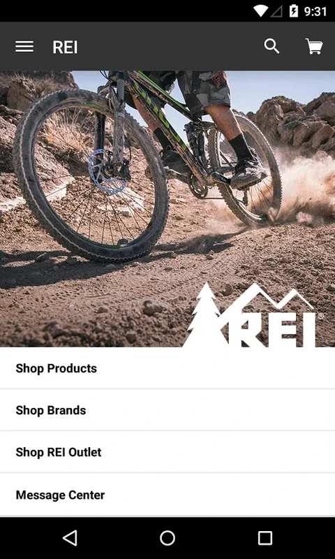 REI for Android - Your Outdoor Adventure App