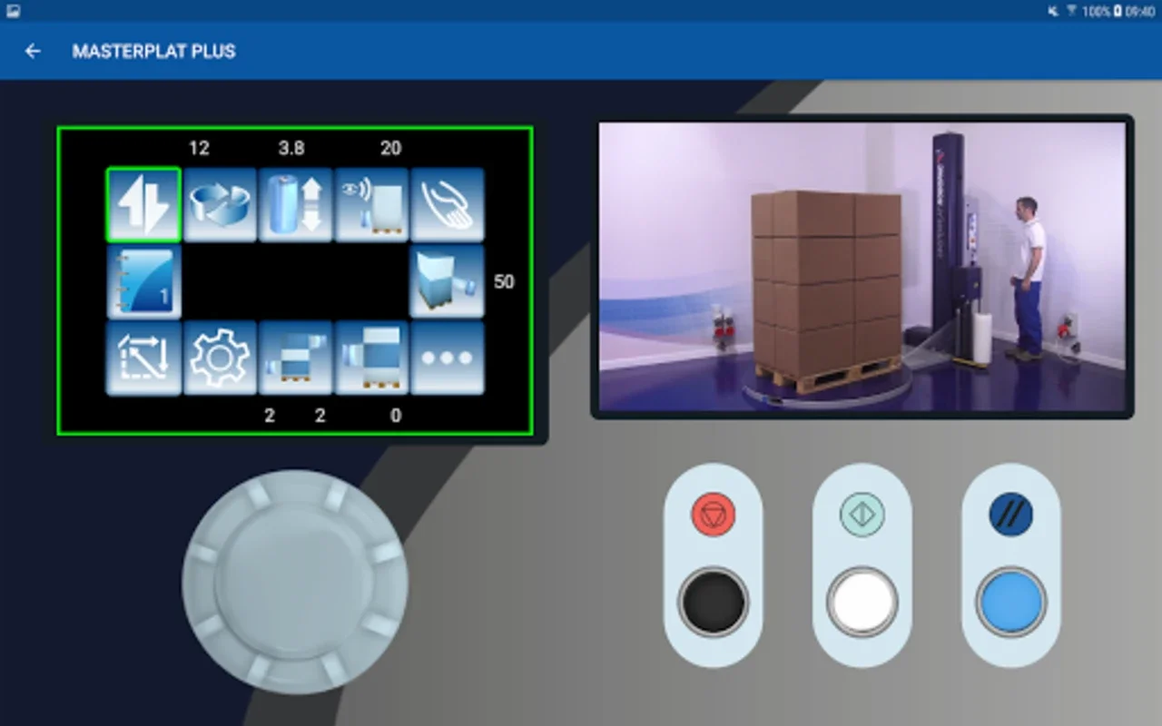 ROBOPAC HMI for Android: Intuitive Machine Control App