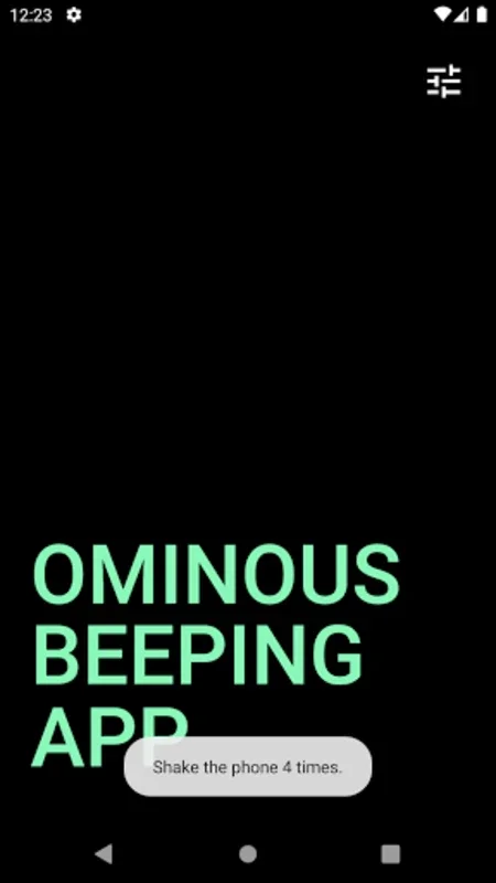 Ominous Beeping App for Android - Engaging Sound Experience