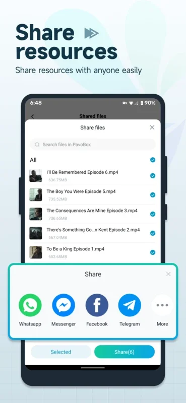 PavoBox for Android: Media Download and Cloud Storage