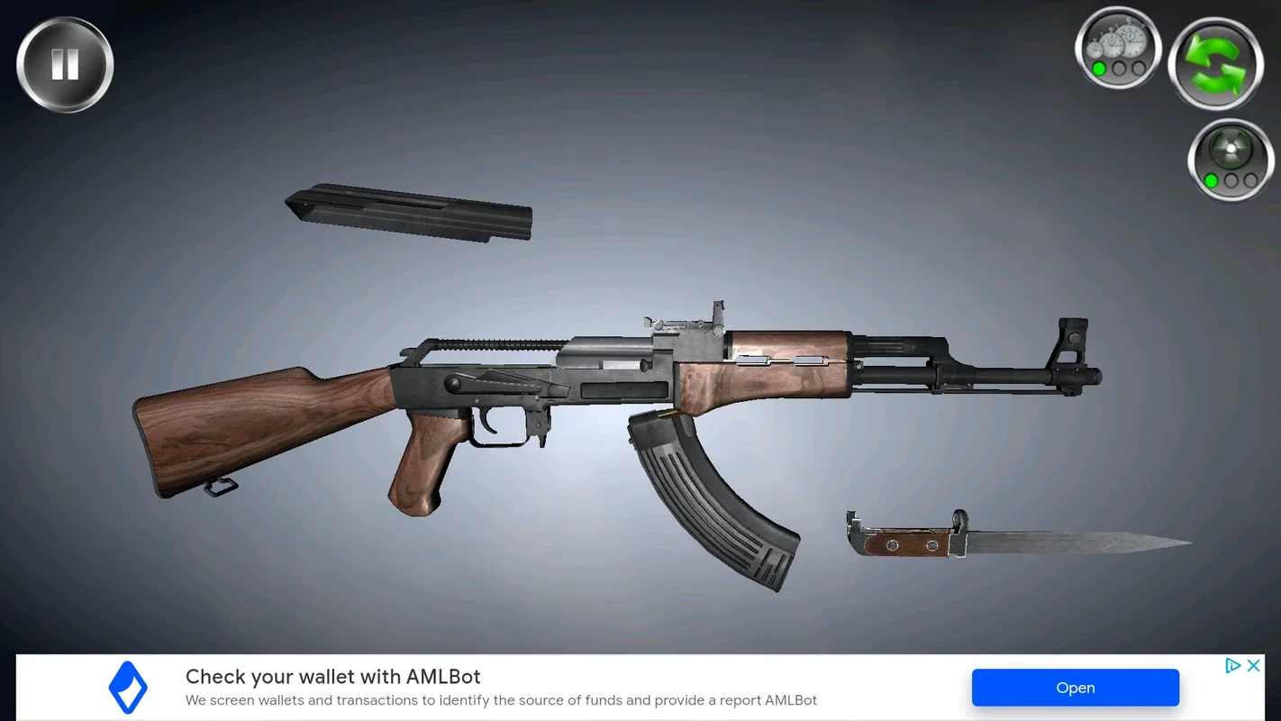 Weapon Stripping for Android: Assemble & Disassemble