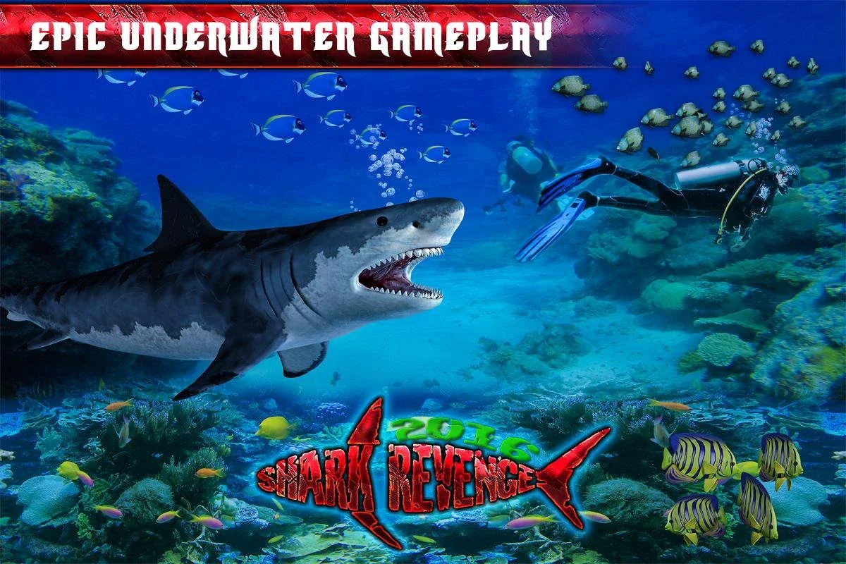 Hungry Blue Shark Revenge 2016 for Android - Thrilling Adventures