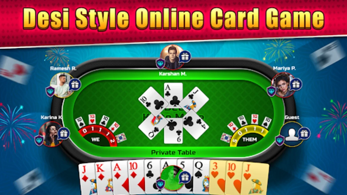 Mindi Online Card Game for Android - Free Digital Card Game