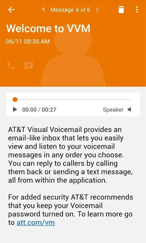 AT&T Visual Voicemail for Android - Simplify Voicemail Management