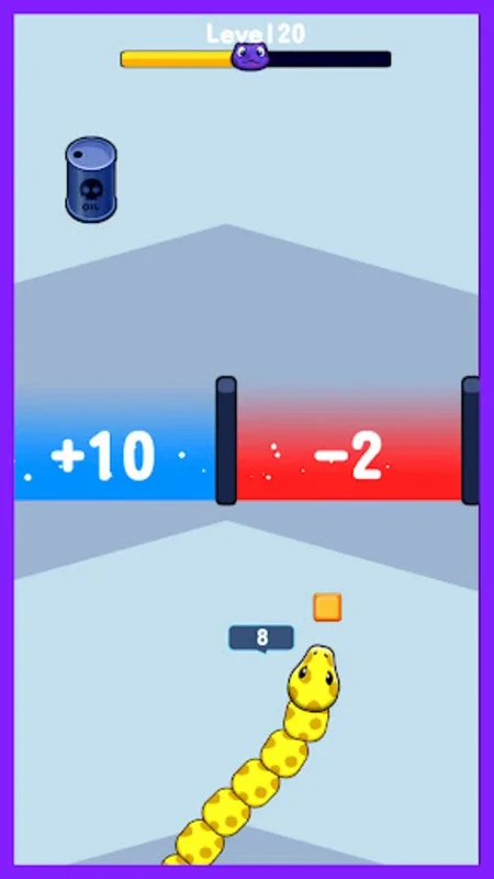 Worm Rush for Android - Enjoy Fast-Paced Snake Game