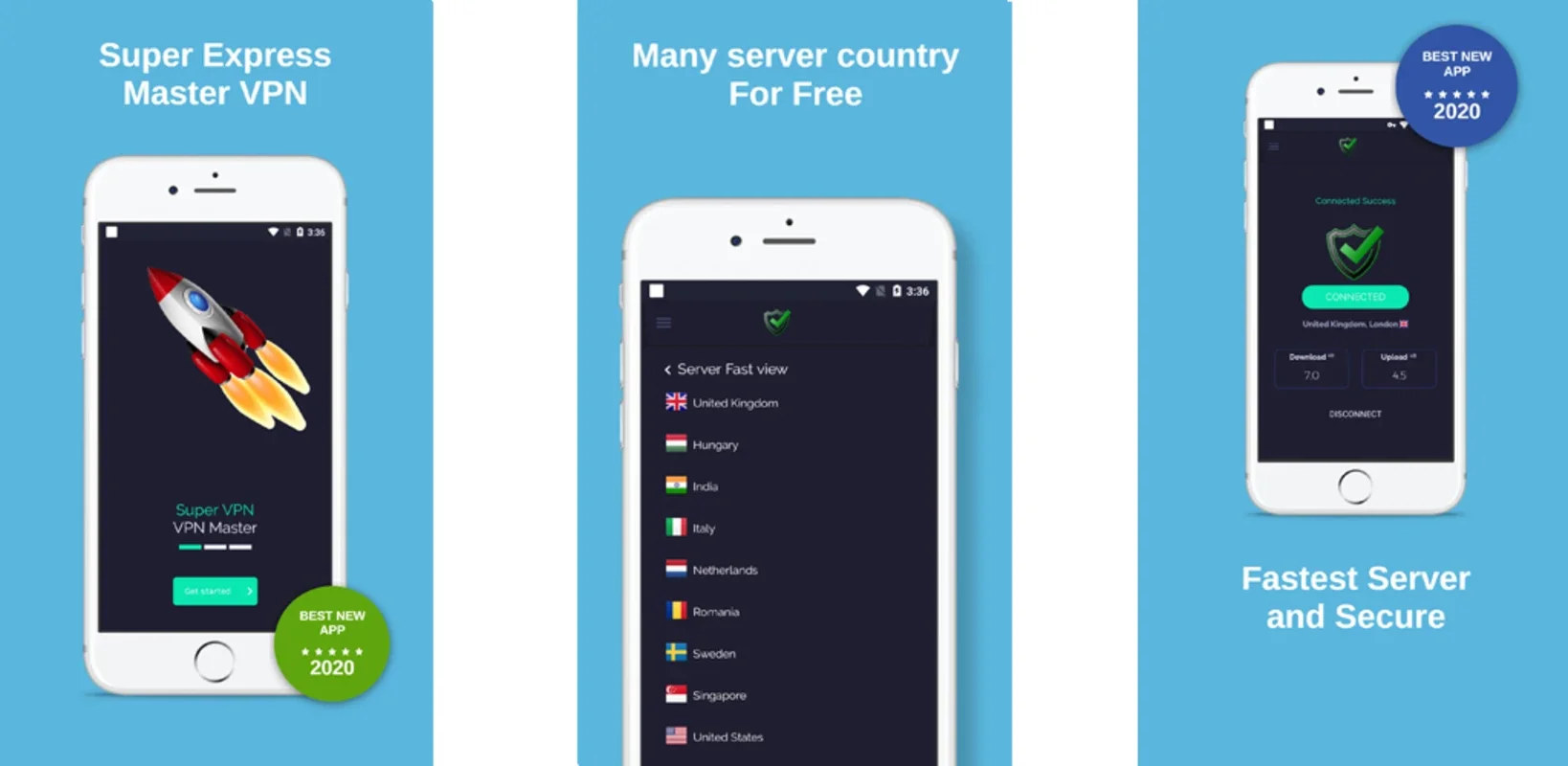 Super VPN | Free VPN Proxy for Android: Secure Browsing