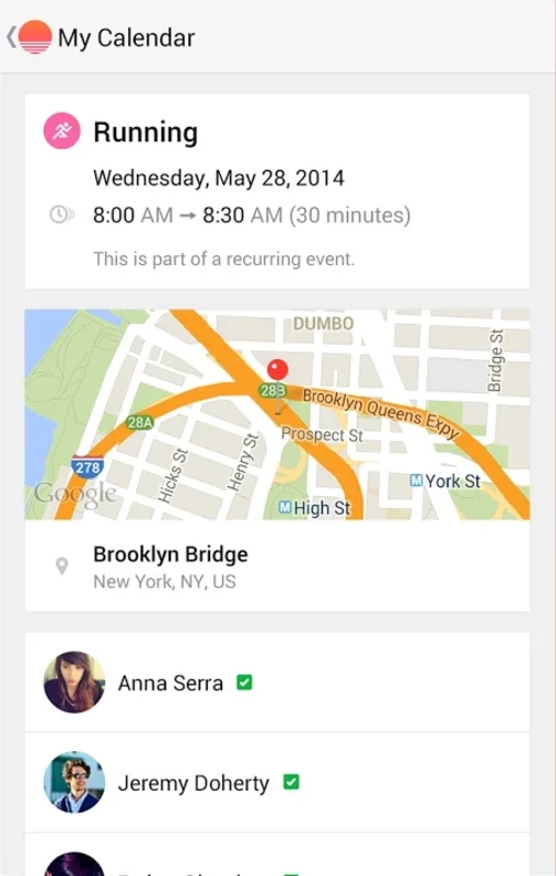 Sunrise Calendar for Android - Personalized Calendar App