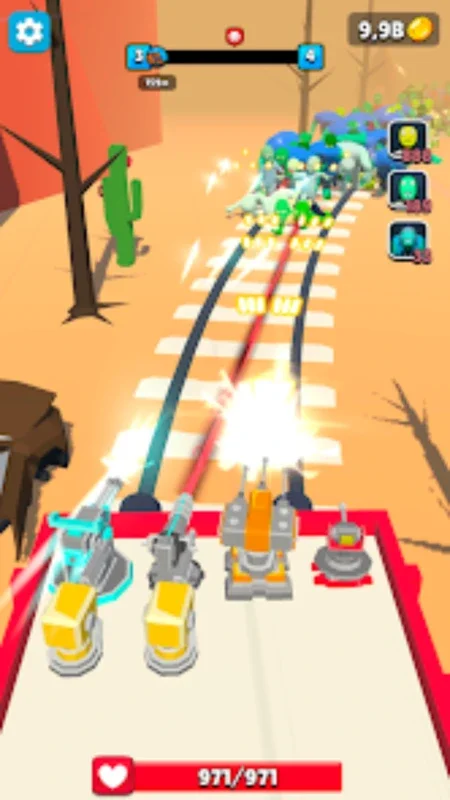 Guns Merge Zombie Attack Train for Android - Intense Zombie Battles