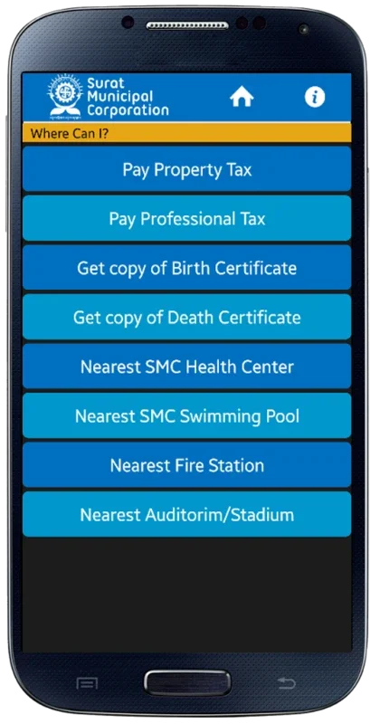 Surat Municipal Corporation for Android: Streamline Municipal Services