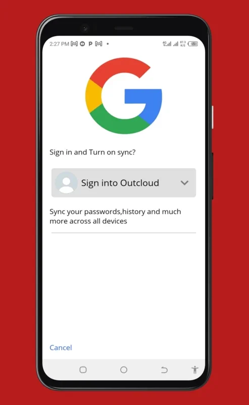 Outcloud Browser for Android: Fast and Secure Browsing