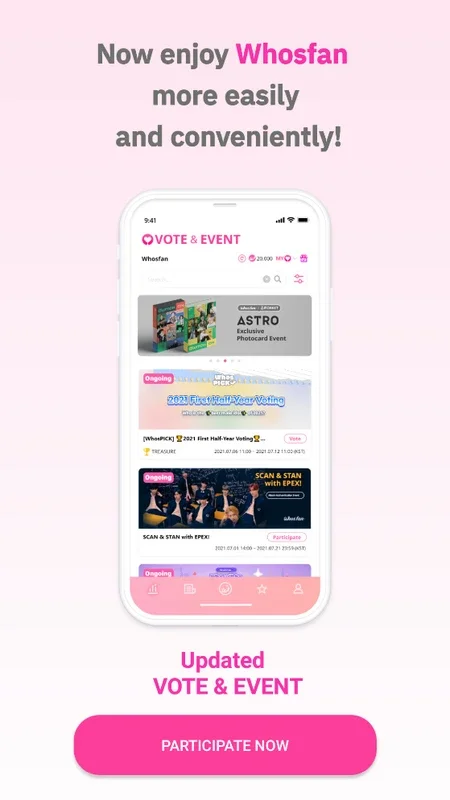 Whosfan for Android - Key Features for K - pop Fans