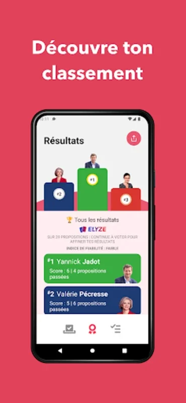 Elyze for Android: Evaluate Candidate Proposals