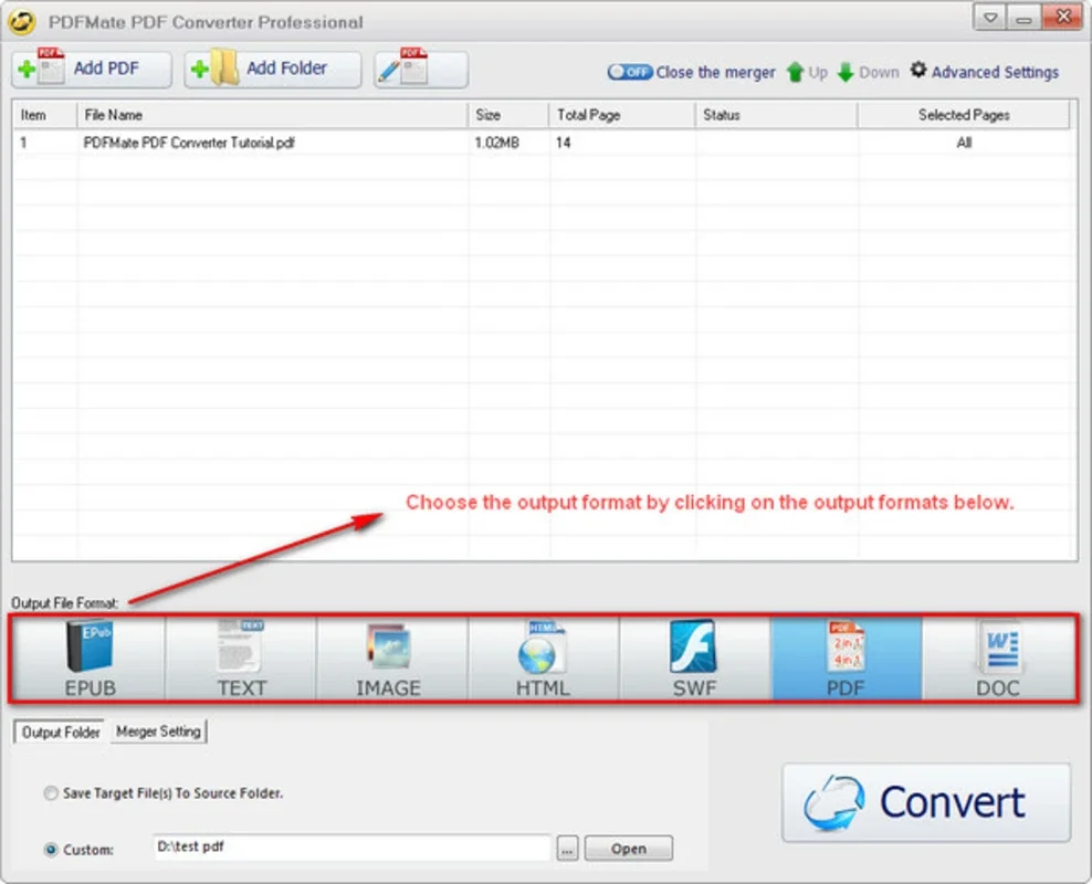 PDFMate PDF Converter Professional for Windows - Efficient PDF Conversion