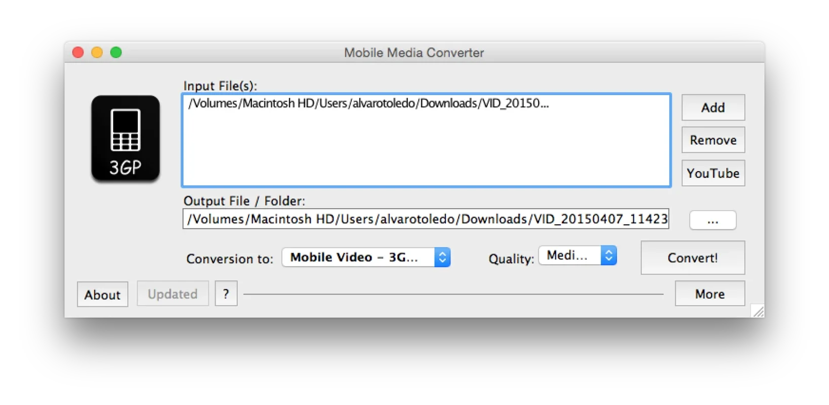 Mobile Media Converter for Mac - Convert Media Files Easily