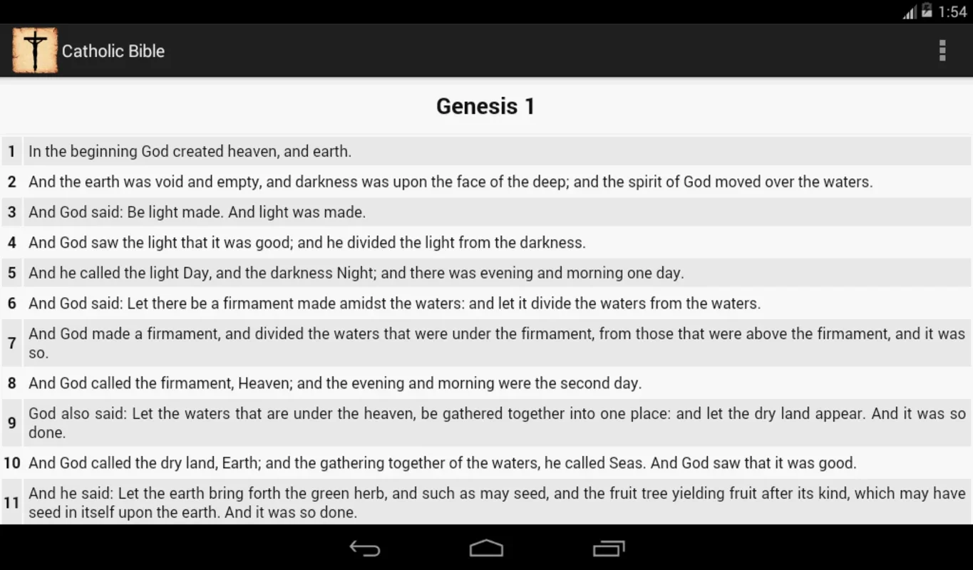 Catholic Bible for Android - No Download Needed