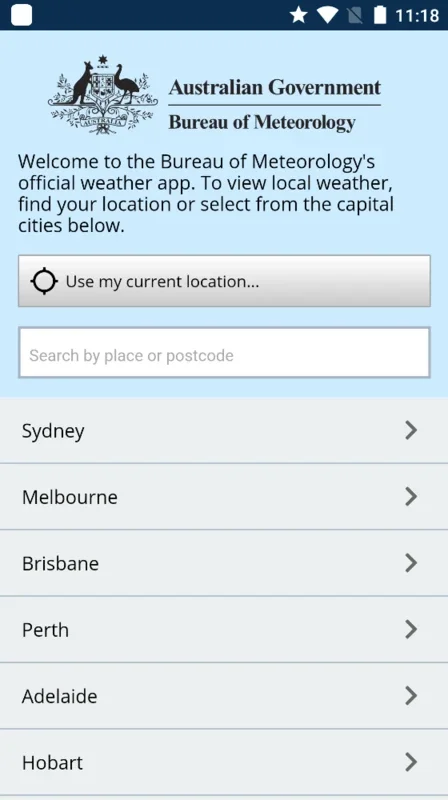 BOM Weather for Android: Accurate Australian Weather Forecasts