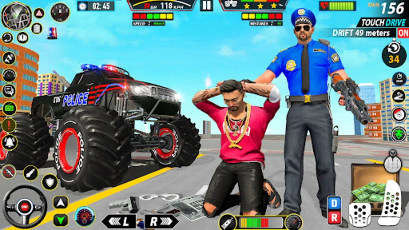 Police Monster Truck Car Games for Android: Thrilling Police Chases