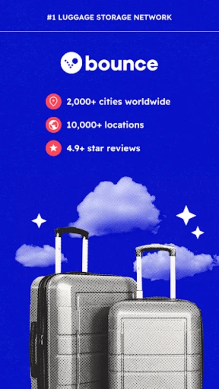 Bounce for Android: Secure Global Luggage Storage