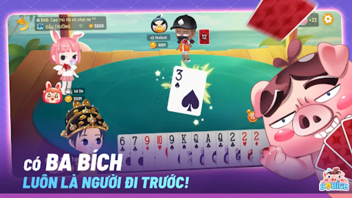 Ba Bích for Android - An Engaging Social Card Game