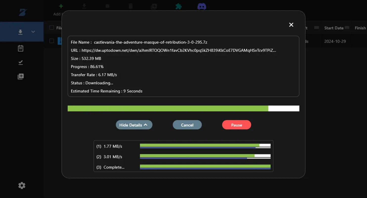 Brisk for Windows - Fast Download Manager