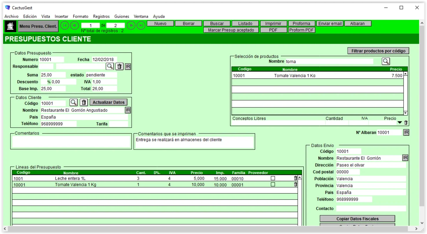 Cactusgest Facturación for Windows: Streamline Your Invoicing