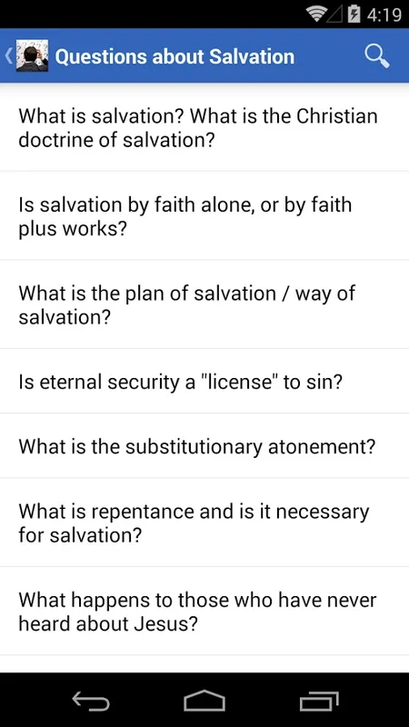 Got Questions? for Android - Explore Biblical Questions