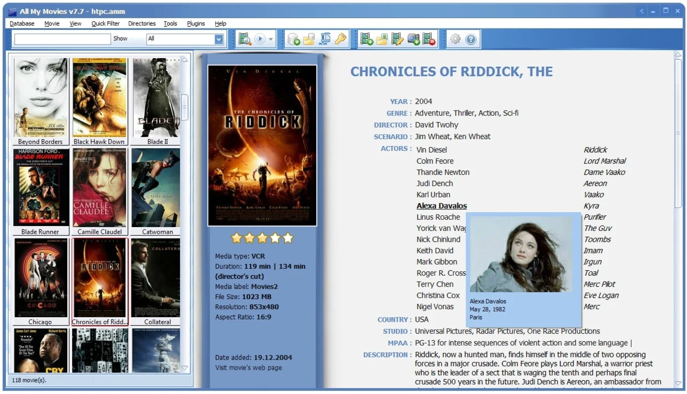 All My Movies for Windows - Effortless Movie Collection Management