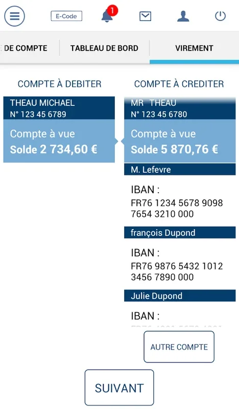 BRED for Android - Manage Banque Populaire Accounts