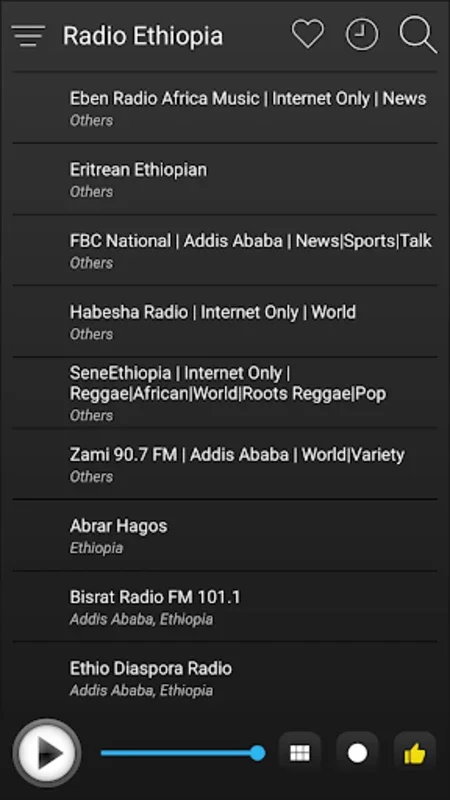 Ethiopia Radio Stations Online for Android - Stream with Ease