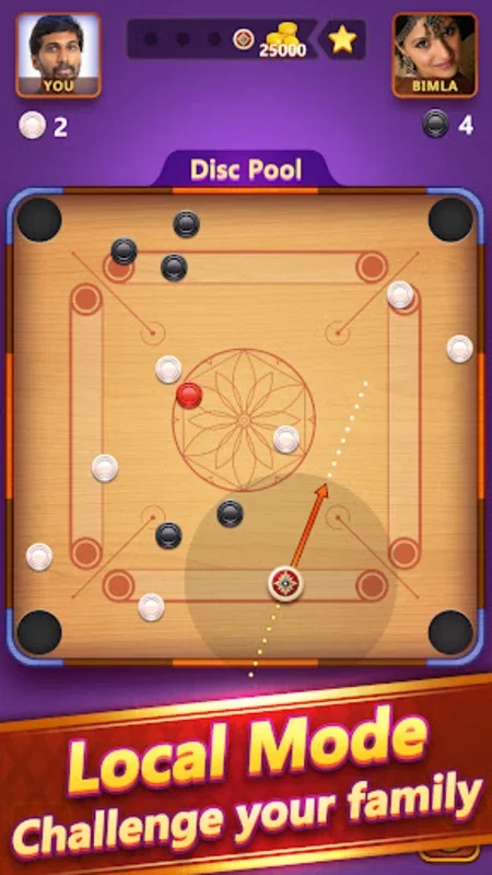 Carrom Go - Disc Board Game for Android: Offline Multiplayer Delight