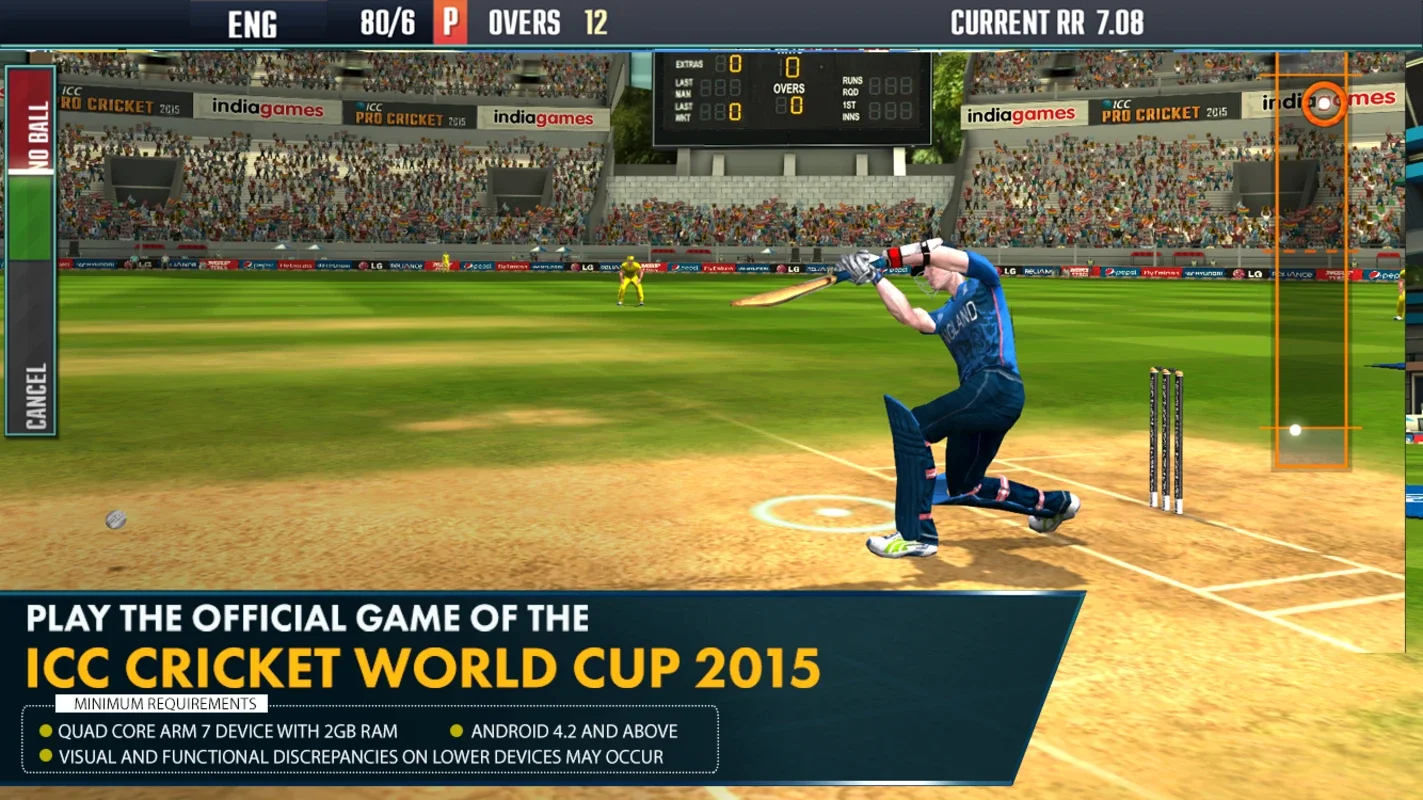 ICC Pro Cricket 2015: Immersive Android Cricket Game