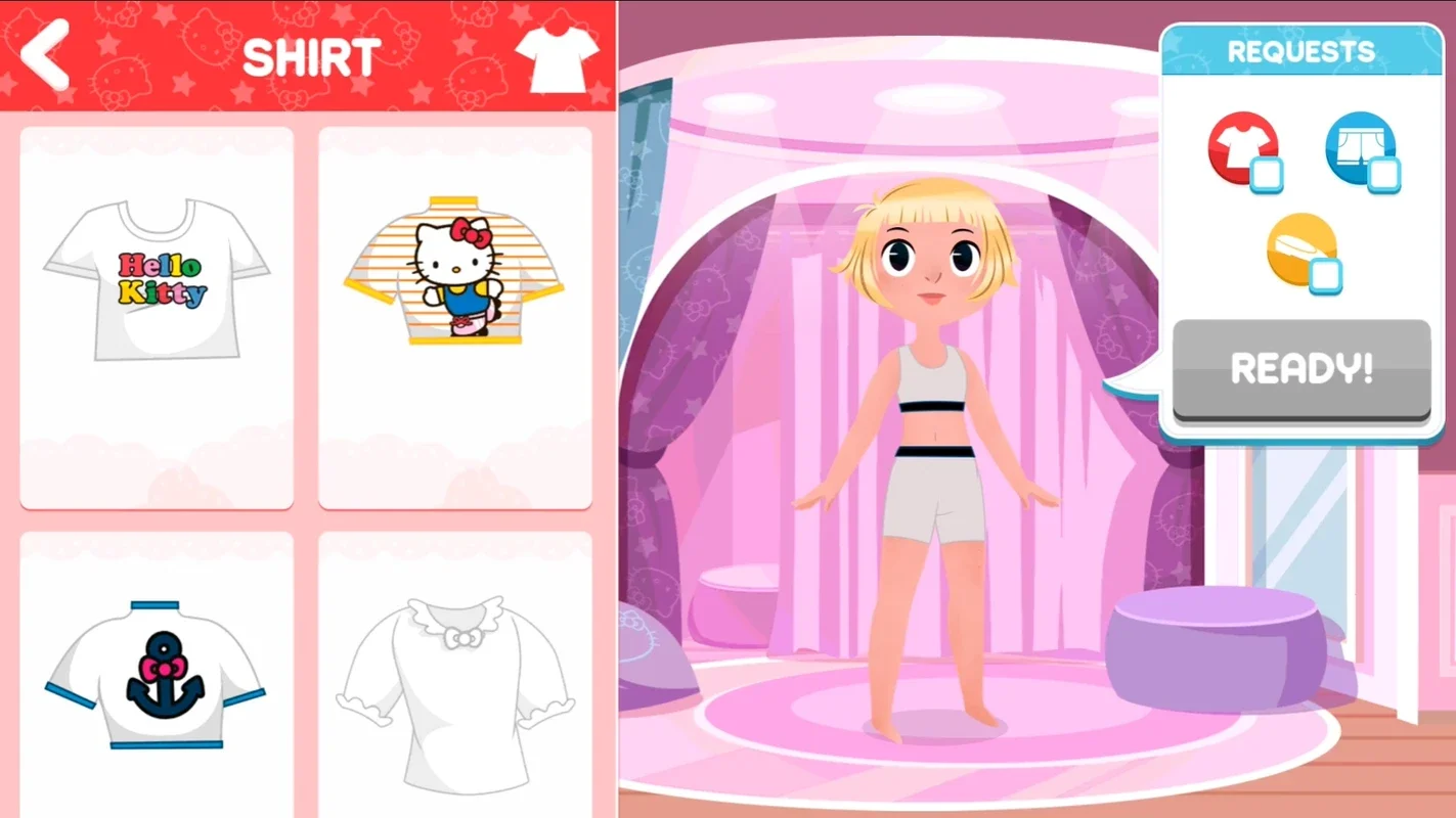 Hello Kitty Fashion Star for Android - Become a Stylist