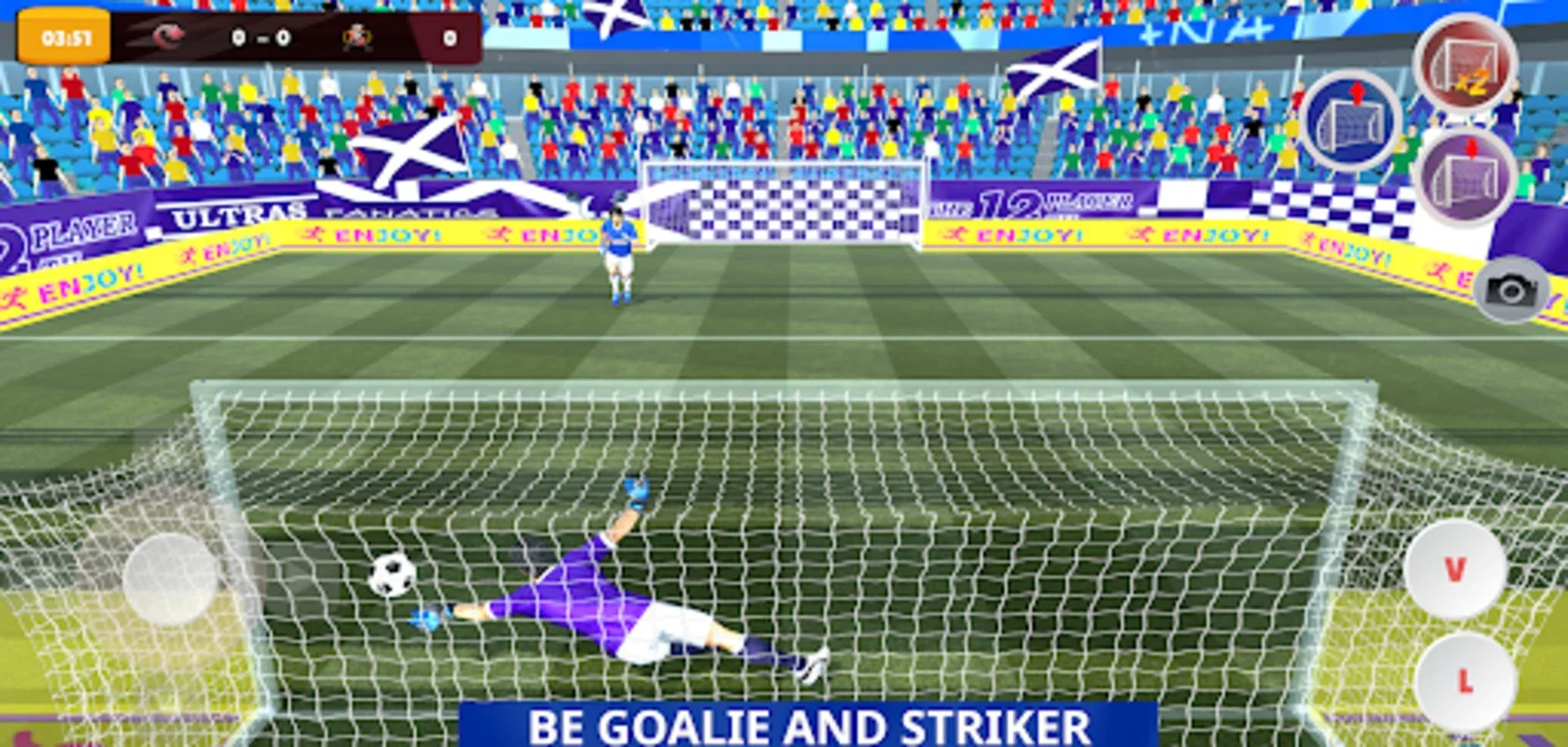 Goalie Wars Football Online for Android - No Download Needed