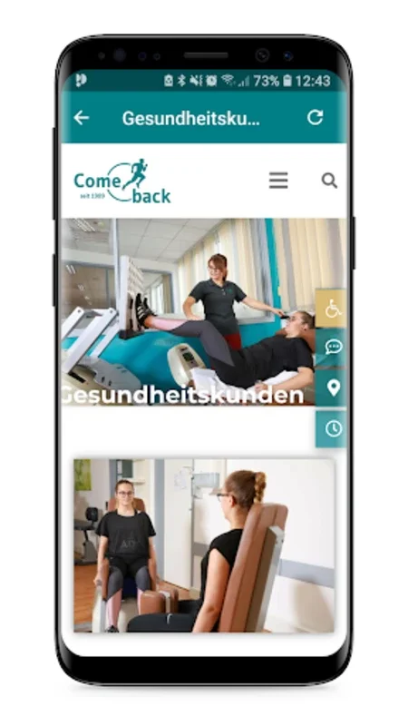 Rehazentrum Come back GmbH for Android - Stay Informed & Fit