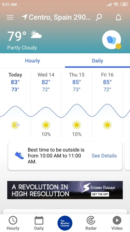 The Weather Channel for Android - Get Accurate Weather Forecasts