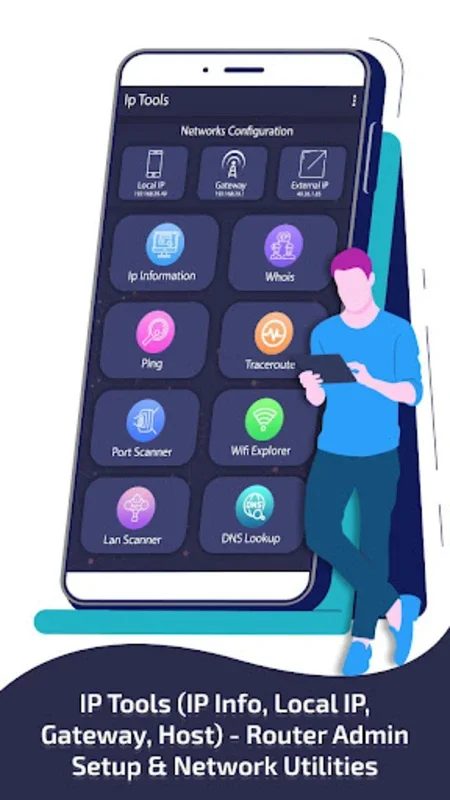 IP Tools - Router Admin Setup for Android - Manage Network Easily