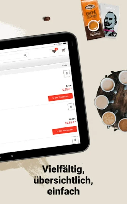 roastmarket - Kaffee Online for Android - Explore Premium Coffee Online