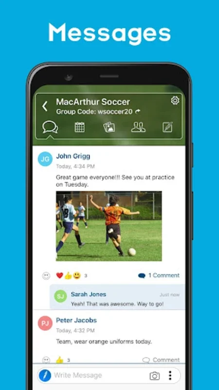 TeamReach - Your Team App for Android: Streamline Team Management