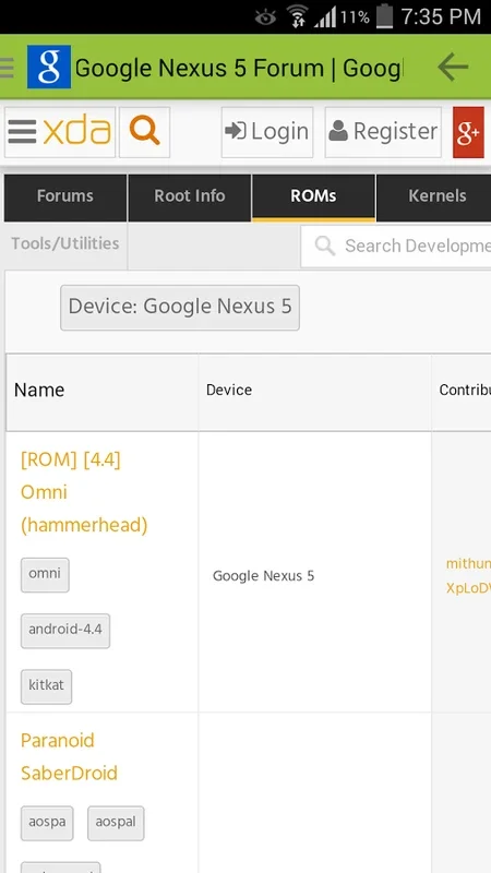 ROM Installer & news for Android: Over 100 ROMs & Updates