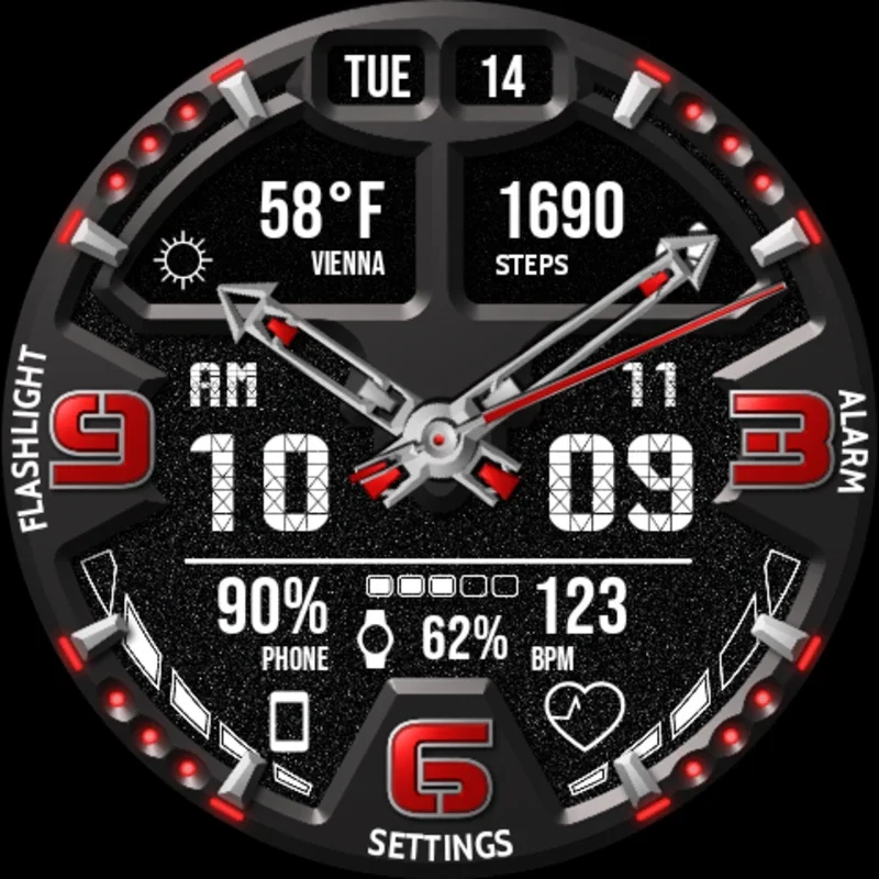 Metrix Watch Face for Android - Enhance Your Smartwatch