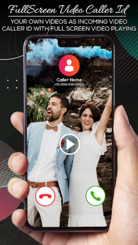 Video Caller Screen for Android - Visual Call Customization