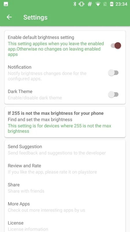 Brightness Control for Android - Adjust Screen Brightness